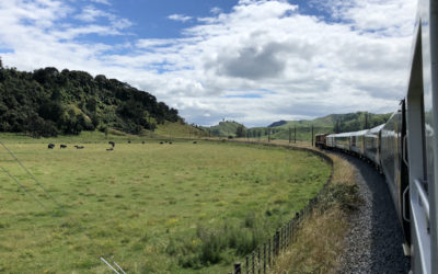 Reflections on board Dora, the Northern Explorer Train