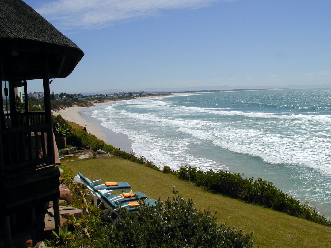 St Francis Bay South Africa Sea view of St Francis Bay from The Beach House
