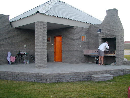Campsite in Swakopmund, Namibia