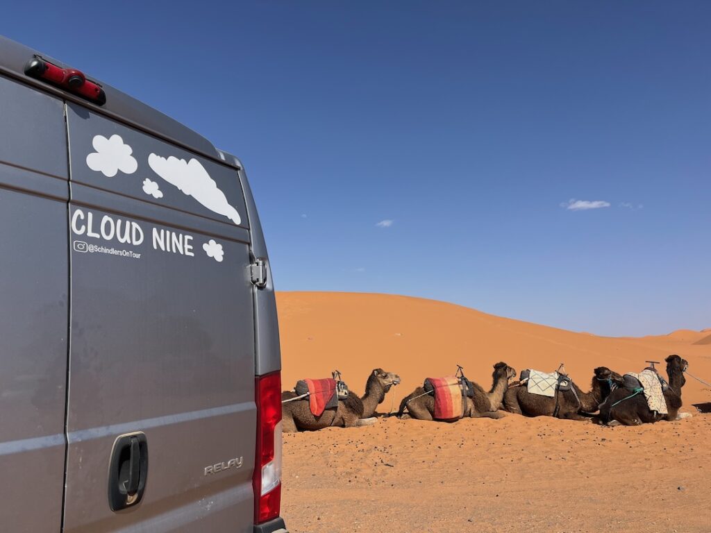 Morocco in a camper van